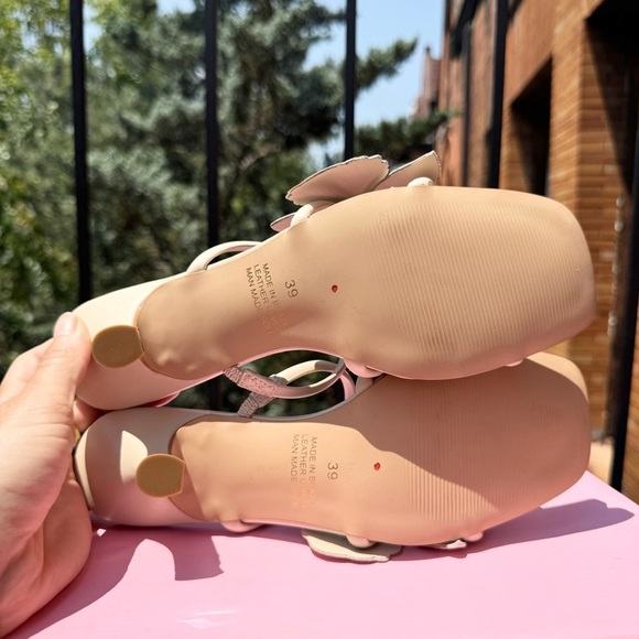 New Free People Intentionally Blank Iris Garden Heels Shoes Cream 39 - Picture 8 of 17